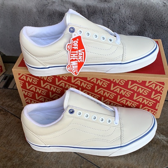VANS OLD SKOOL BUTTER LEATHER True White/WMNS - Picture 3 of 16